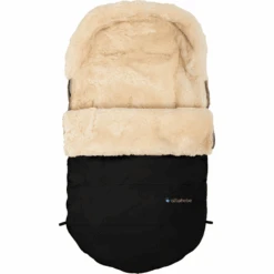 Altabebe Lamsvel Voetenzak Zwart -Kinderwagenwinkel altabebe lamsvel voetenzak zwart a376126 3