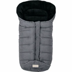 Altabebe Wintervoetenzak Met 3M Vulling Donkergrijs Zwart -Kinderwagenwinkel altabebe wintervoetenzak met 3m vulling donkergrijs zwart a376076 3