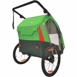 BELLELLI Trailblazer Fietskar Light Green / Silver -Kinderwagenwinkel bellelli trailblazer fietskar light green silver a352276 2