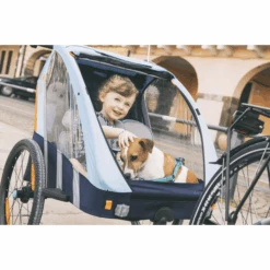 BELLELLI Trailblazer Fietskar Light Green / Silver -Kinderwagenwinkel bellelli trailblazer fietskar light green silver a352276 4