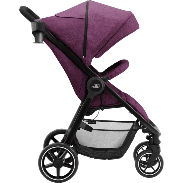 Britax Römer Buggy B-AGILE M Cherry Wine 6 Britax Römer Buggy B-AGILE M Cherry Wine - Afbeelding 4