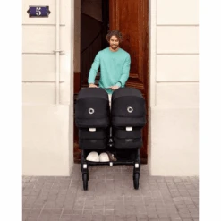 Voorkant -Kinderwagenwinkel bugaboo kinderwagen donkey 5 twin complete graphite stormy blue a381980 1