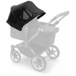 Bugaboo Zonnedak Met Ventilatie Breezy Donkey 3 Midnight Black -Kinderwagenwinkel bugaboo zonnedak met ventilatie breezy donkey 3 midnight black a342374 2