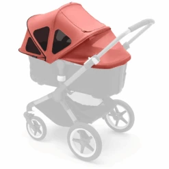 Bugaboo Zonnekap Met Ventilatieramen Breezy Fox / Cameleon 3/Lynx Sunrise Roo -Kinderwagenwinkel bugaboo zonnekap met ventilatieramen breezy fox cameleon 3 lynx sunrise roo a342153 3