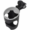 Buggypod Beker Holder Zwart/Grijs -Kinderwagenwinkel buggypod beker holder zwart grijs a304411