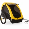 BURLEY Kinderfietskar Bee Double Yellow -Kinderwagenwinkel burley kinderfietskar bee double yellow a312481