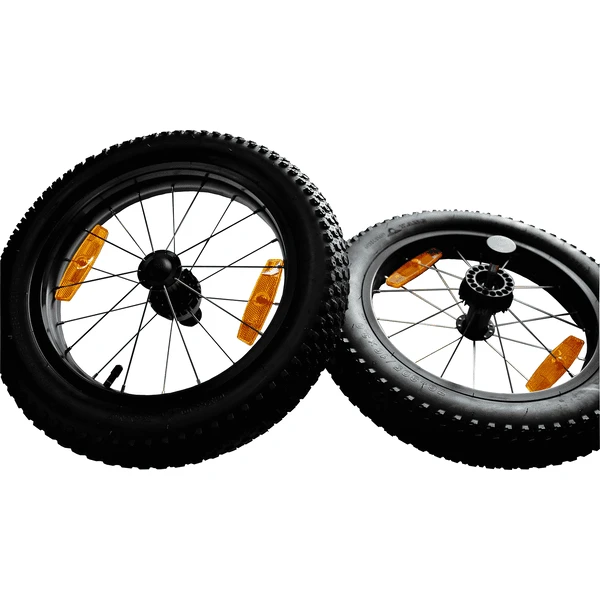 BURLEY Wielset 16x3 Inch Compleet Met Banden 4 BURLEY Wielset 16x3 Inch Compleet Met Banden - Afbeelding 2