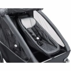 Voorkant -Kinderwagenwinkel croozer babystoel met rood patroon a335491 1