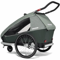 CROOZER Fietskar Kid Vaaya 2 Jungle Green -Kinderwagenwinkel croozer fietskar kid vaaya 2 jungle green a288696 2