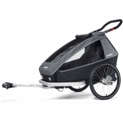 CROOZER Kid Vaaya 1 Graphite Blauw Kinderfietskar Inclusief Voetruimte Bescherming Lade 9 CROOZER Kid Vaaya 1 Graphite Blauw Kinderfietskar Inclusief Voetruimte Bescherming Lade -Kinderwagenwinkel croozer kid vaaya 1 graphite blauw kinderfietskar inclusief voetruimte bescherming lade a417119 2