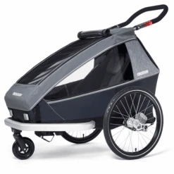 CROOZER Kid Vaaya 1 Graphite Blauw Kinderfietskar Inclusief Voetruimte Bescherming Lade 11 CROOZER Kid Vaaya 1 Graphite Blauw Kinderfietskar Inclusief Voetruimte Bescherming Lade -Kinderwagenwinkel croozer kid vaaya 1 graphite blauw kinderfietskar inclusief voetruimte bescherming lade a417119 4