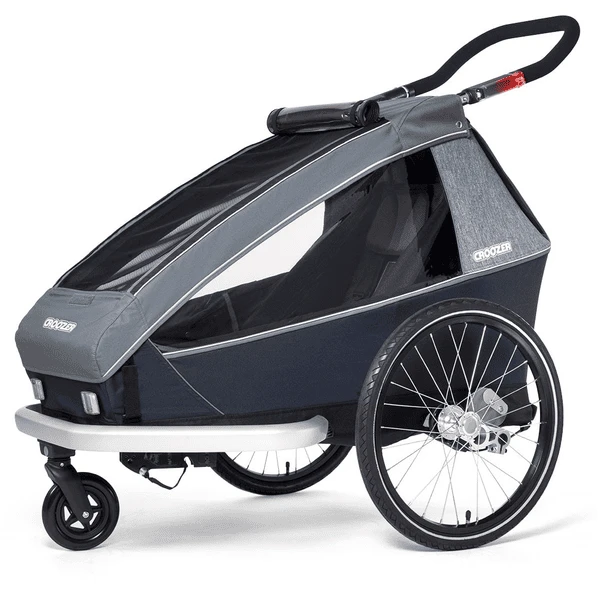 CROOZER Kid Vaaya 1 Graphite Blauw Kinderfietskar Inclusief Voetruimte Bescherming Lade 7 CROOZER Kid Vaaya 1 Graphite Blauw Kinderfietskar Inclusief Voetruimte Bescherming Lade - Afbeelding 5