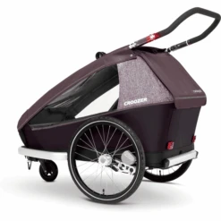 CROOZER Kid Vaaya 2 Blossom Red Kinderfietskar -Kinderwagenwinkel croozer kid vaaya 2 blossom red kinderfietskar a333482 4