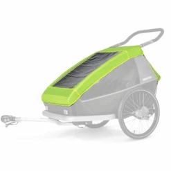 CROOZER Regenhoes Light Ning Yellow Voor Kid Tweezitter