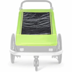 CROOZER Regenhoes Light Ning Yellow Voor Kid Tweezitter 11 CROOZER Regenhoes Light Ning Yellow Voor Kid Tweezitter -Kinderwagenwinkel croozer regenhoes light ning yellow voor kid tweezitter a308374 4