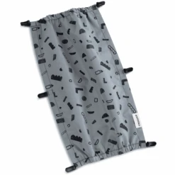 CROOZER Zonnescherm Blauw Gedessineerd Voor Kinderzitje -Kinderwagenwinkel croozer zonnescherm blauw gedessineerd voor kinderzitje a335622 1