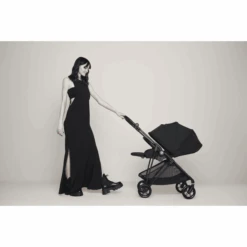 Voorkant -Kinderwagenwinkel cybex gold pram melio street real black a411953 1