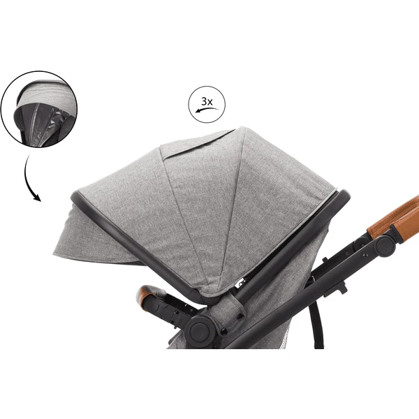 Fill Kinderwagen Set Panther Lichtgrijs Melange 7 Fill Kinderwagen Set Panther Lichtgrijs Melange - Afbeelding 5