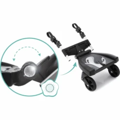 FILLIKID Buggyboard Filliboard 180° -Kinderwagenwinkel fillikid buggyboard filliboard 180 a134174 4