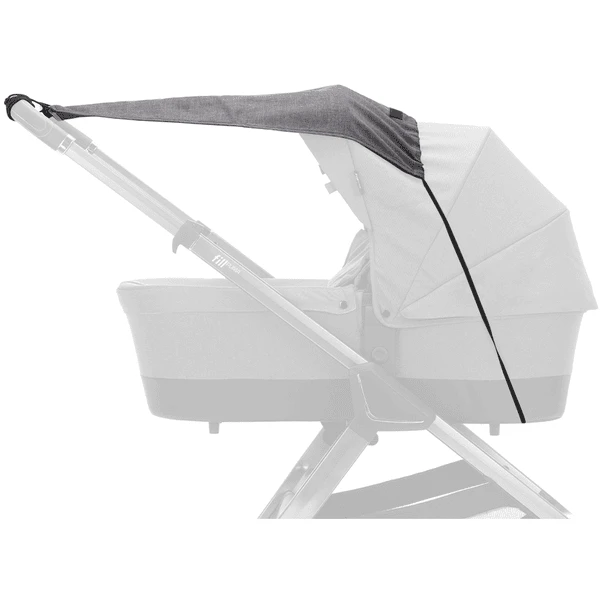 Fillikid Gemakkelijk Grijs Gemêleerd Zonnescherm Voor Kinderwagen 5 Fillikid Gemakkelijk Grijs Gemêleerd Zonnescherm Voor Kinderwagen - Afbeelding 3