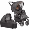 GESSLEIN Combi Kinderwagen F4 Air+, Bruin / Patroon 1 GESSLEIN Combi Kinderwagen F4 Air+, Bruin / Patroon -Kinderwagenwinkel gesslein combi kinderwagen f4 air bruin patroon a380328