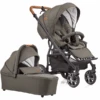 GESSLEIN Combi Kinderwagen F4 Air+, Olijf / Gebloemd 2 GESSLEIN Combi Kinderwagen F4 Air+, Olijf / Gebloemd -Kinderwagenwinkel gesslein combi kinderwagen f4 air olijf gebloemd a380322