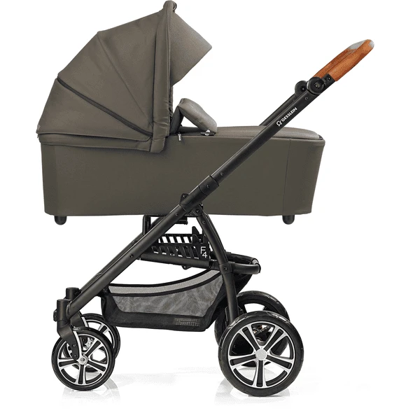 GESSLEIN Combi Kinderwagen F4 Air+, Olijf / Gebloemd 5 GESSLEIN Combi Kinderwagen F4 Air+, Olijf / Gebloemd - Afbeelding 3