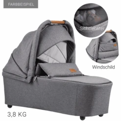 GESSLEIN FX4 Life Combi Kinderwagen, Gevlekt Grijs / Sterren 10 GESSLEIN FX4 Life Combi Kinderwagen, Gevlekt Grijs / Sterren -Kinderwagenwinkel gesslein fx4 life combi kinderwagen gevlekt grijs sterren a378974 3