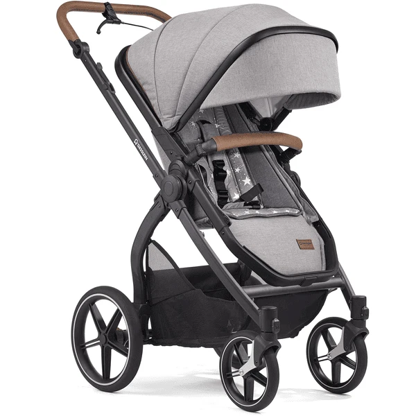 GESSLEIN FX4 Life Combi Kinderwagen, Lichtgrijs / Sterren 4 GESSLEIN FX4 Life Combi Kinderwagen, Lichtgrijs / Sterren - Afbeelding 2