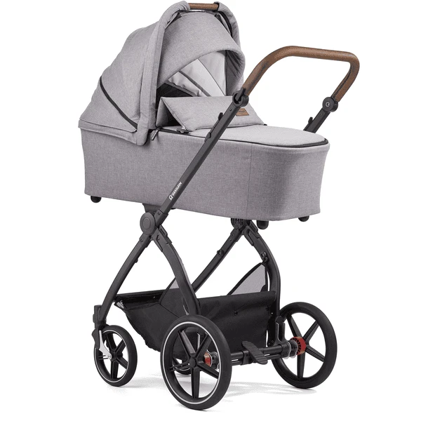 GESSLEIN FX4 Life Combi Kinderwagen, Lichtgrijs / Sterren 5 GESSLEIN FX4 Life Combi Kinderwagen, Lichtgrijs / Sterren - Afbeelding 3