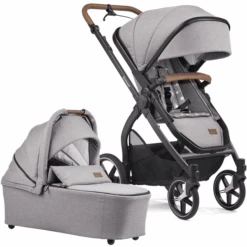 GESSLEIN FX4 Life Combi Kinderwagen, Lichtgrijs / Sterren