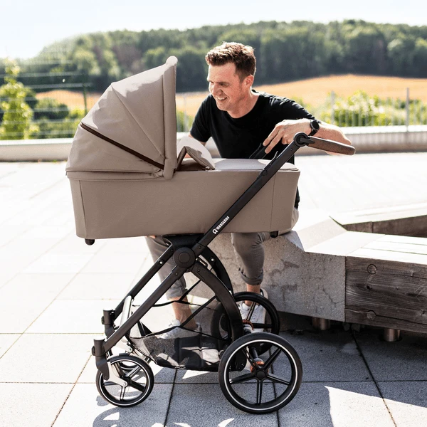 GESSLEIN FX4 Life Combinatie Kinderwagen, Sand 4 GESSLEIN FX4 Life Combinatie Kinderwagen, Sand - Afbeelding 2
