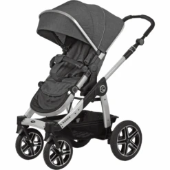 Hartan Kinderwagen Racer GTX Met Handrem Little Tiger (200) Framekleur Zilver