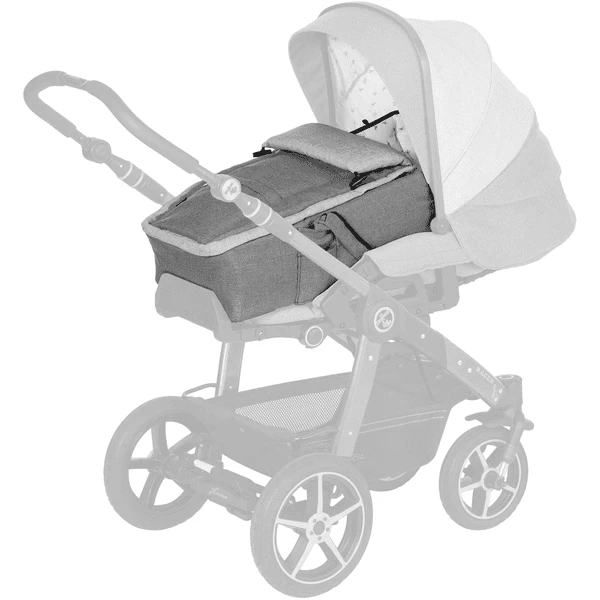 Hartan Reiswieg Soft Bellybutton Frost Grey (544) 4 Hartan Reiswieg Soft Bellybutton Frost Grey (544) - Afbeelding 2