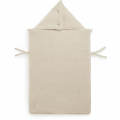 Jollein Voetenzak Basic Gebreid Nougat