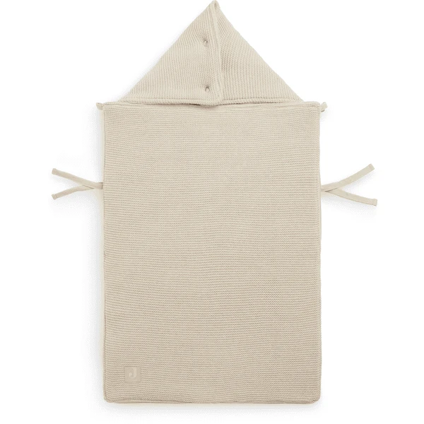 Jollein Voetenzak Basic Gebreid Nougat 6 Jollein Voetenzak Basic Gebreid Nougat - Afbeelding 5