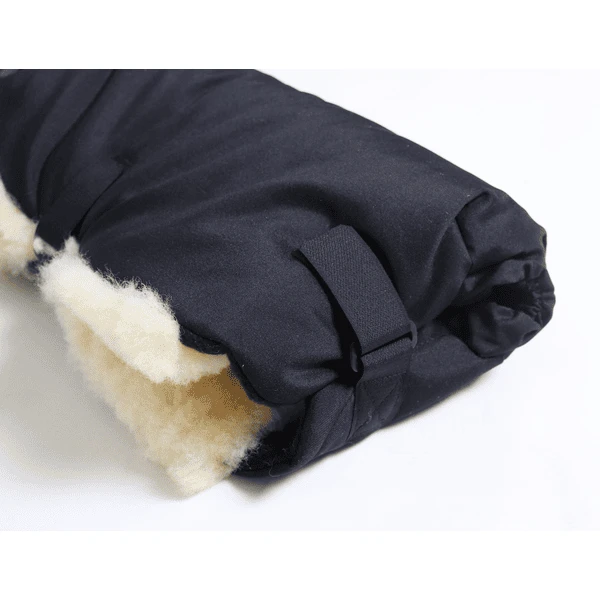 KAISER Handwarmer Lamsvacht Big Double Zwart 6 KAISER Handwarmer Lamsvacht Big Double Zwart - Afbeelding 4