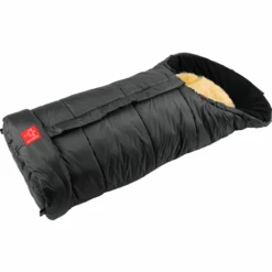 KAISER Voetenzak SHEEPY Met Lamsvacht Antraciet -Kinderwagenwinkel kaiser voetenzak sheepy met lamsvacht antraciet a143939 3