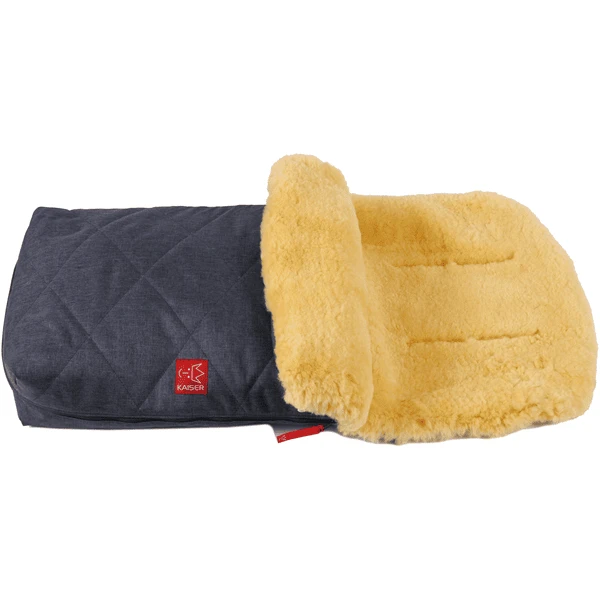 KAISER Winter Voetenzak Natura Marine Melange 5 KAISER Winter Voetenzak Natura Marine Melange - Afbeelding 3