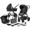 Kinderkraft Combi Kinderwagen 3 In 1 XMoov Black