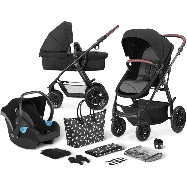 Kinderkraft Combi Kinderwagen 3 In 1 XMoov Black 3 Kinderkraft Combi Kinderwagen 3 In 1 XMoov Black