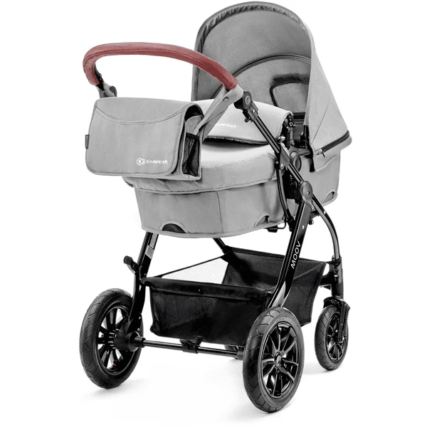 Kinderkraft Combikinderwagen 3 In 1 Moov Grey 4 Kinderkraft Combikinderwagen 3 In 1 Moov Grey - Afbeelding 2