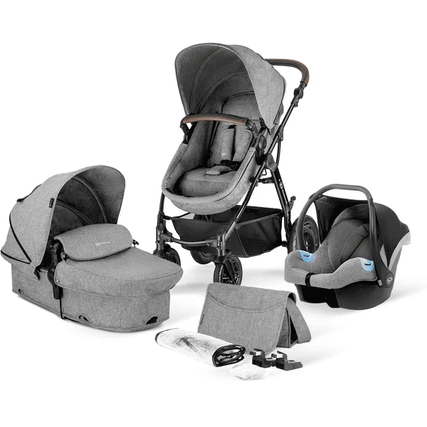 Kinderkraft Combikinderwagen 3 In 1 Moov Grey Melange 3 Kinderkraft Combikinderwagen 3 In 1 Moov Grey Melange