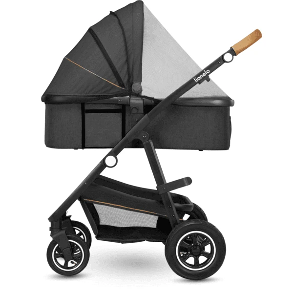 Lionelo Combi Kinderwagen Amber 2 In 1 Grey Graphite 5 Lionelo Combi Kinderwagen Amber 2 In 1 Grey Graphite - Afbeelding 3