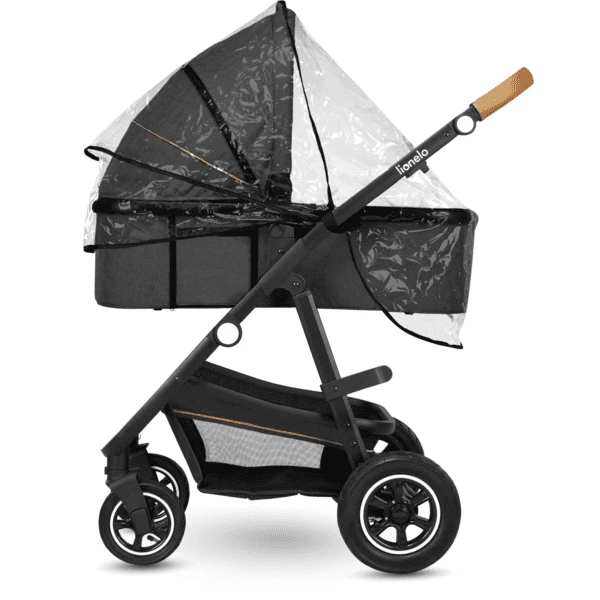 Lionelo Combi Kinderwagen Amber 2 In 1 Grey Graphite 6 Lionelo Combi Kinderwagen Amber 2 In 1 Grey Graphite - Afbeelding 4