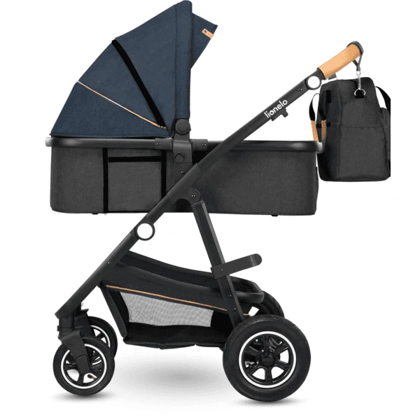 Lionelo Combi Wandelwagen Amber 3 In 1 Blauw Navy 6 Lionelo Combi Wandelwagen Amber 3 In 1 Blauw Navy - Afbeelding 4