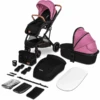 Lionelo Kinderwagen Riya 2 In 1 Roze Violet -Kinderwagenwinkel lionelo kinderwagen riya 2 in 1 roze violet a314490
