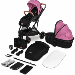 Lionelo Kinderwagen Riya 2 In 1 Roze Violet