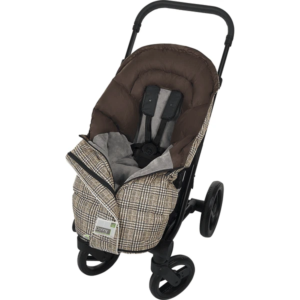 Odenwälder Voetenzak Donny-Go Glencheck Graphite 4 Odenwälder Voetenzak Donny-Go Glencheck Graphite - Afbeelding 2