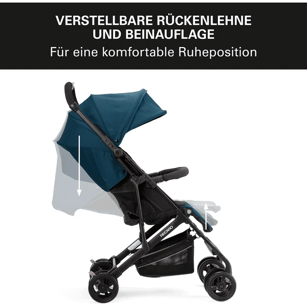 RECARO Buggy Easylife Elite 2 Prime Frozen Blauw 5 RECARO Buggy Easylife Elite 2 Prime Frozen Blauw - Afbeelding 3